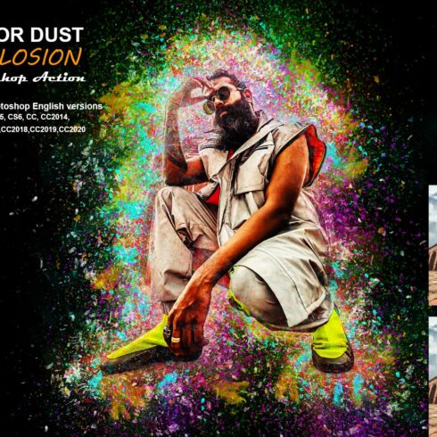 Color Dust Explosion PS Actioncover image.