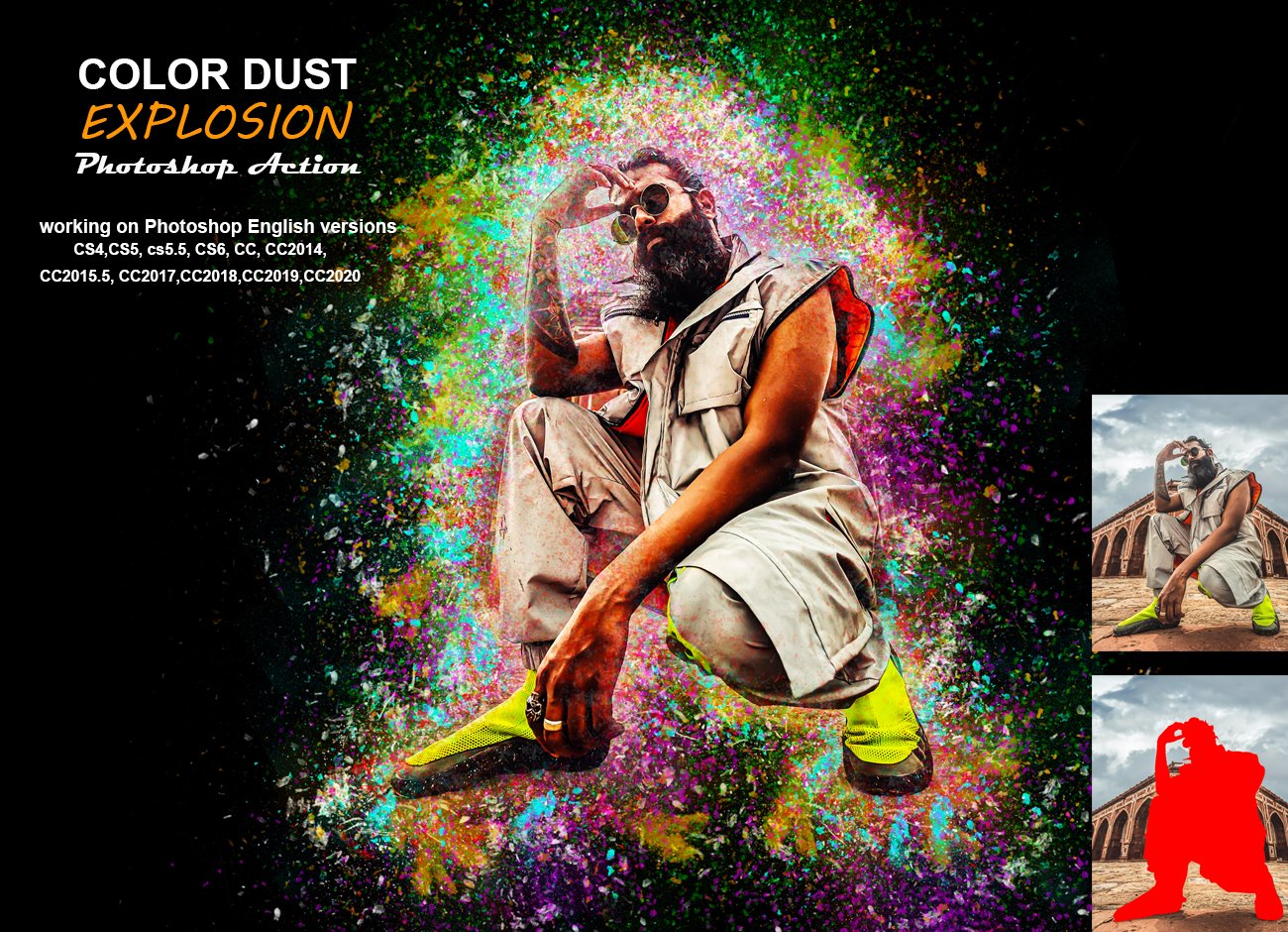 Color Dust Explosion PS Actioncover image.
