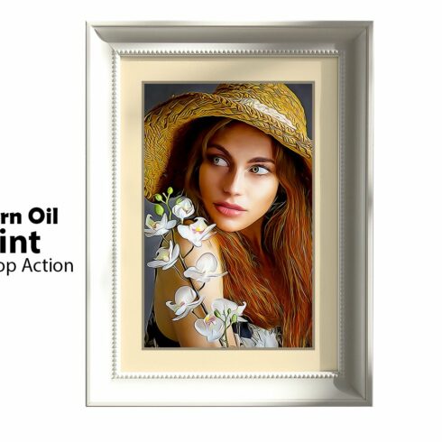 Modern Oil Paint Photoshop Actioncover image.