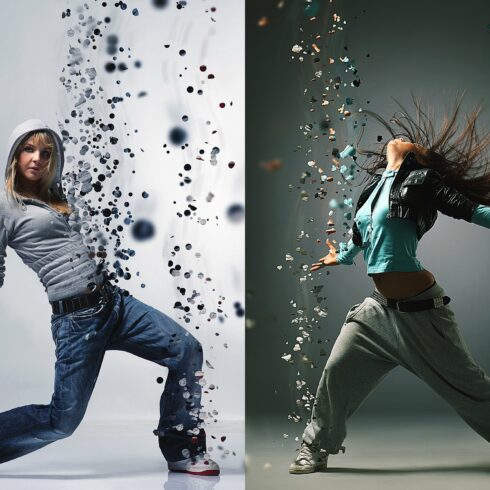 Dispersion Photoshop Actioncover image.