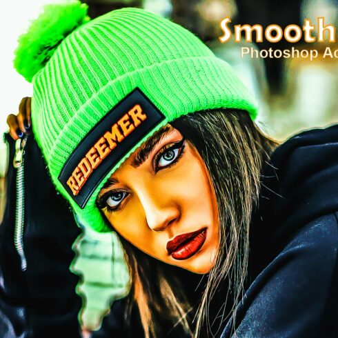 Smooth Oil Photoshop Actioncover image.