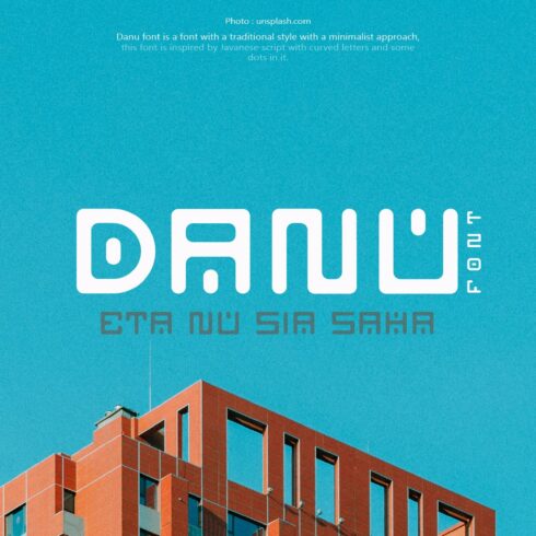 Danu Font cover image.