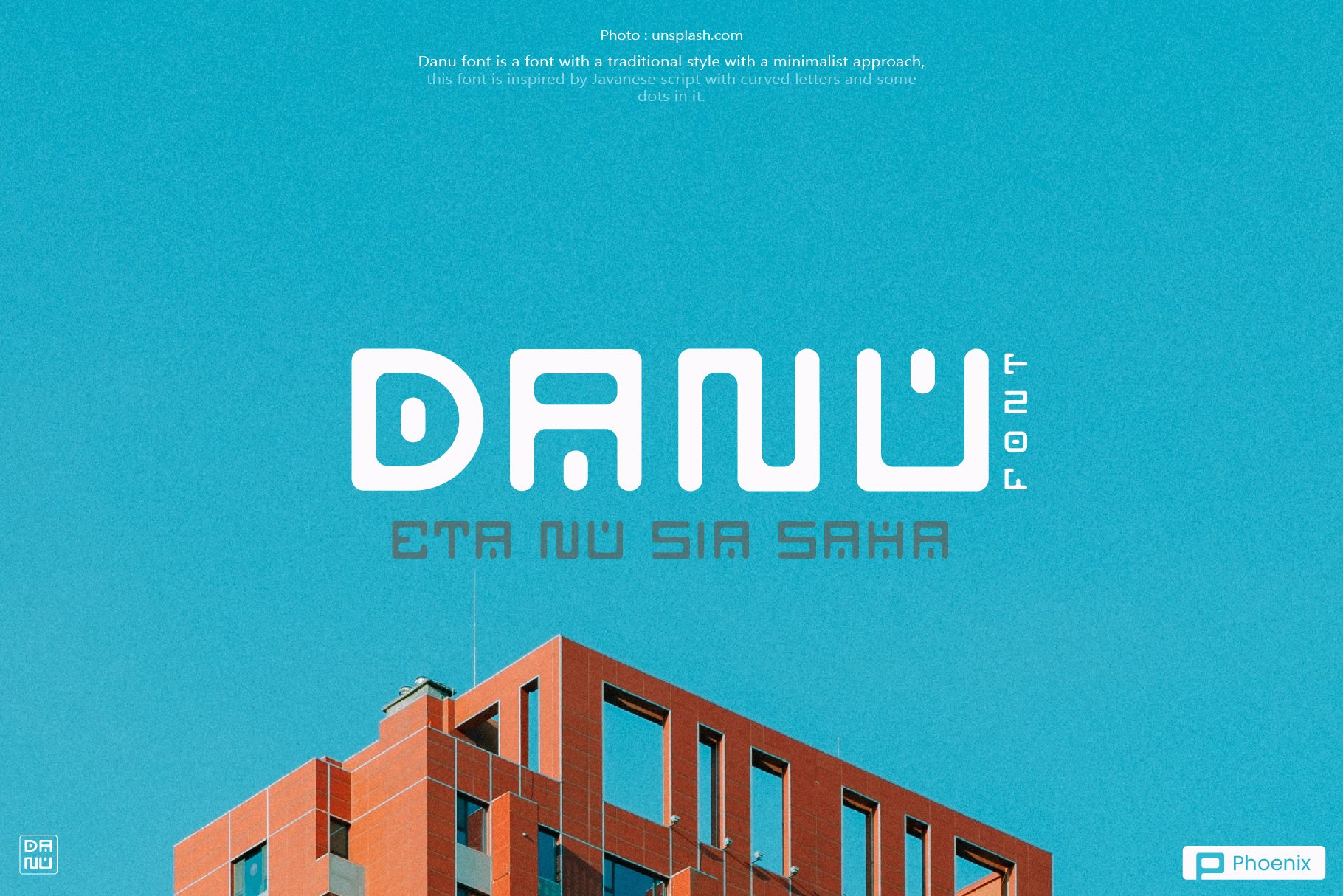 Danu Font cover image.