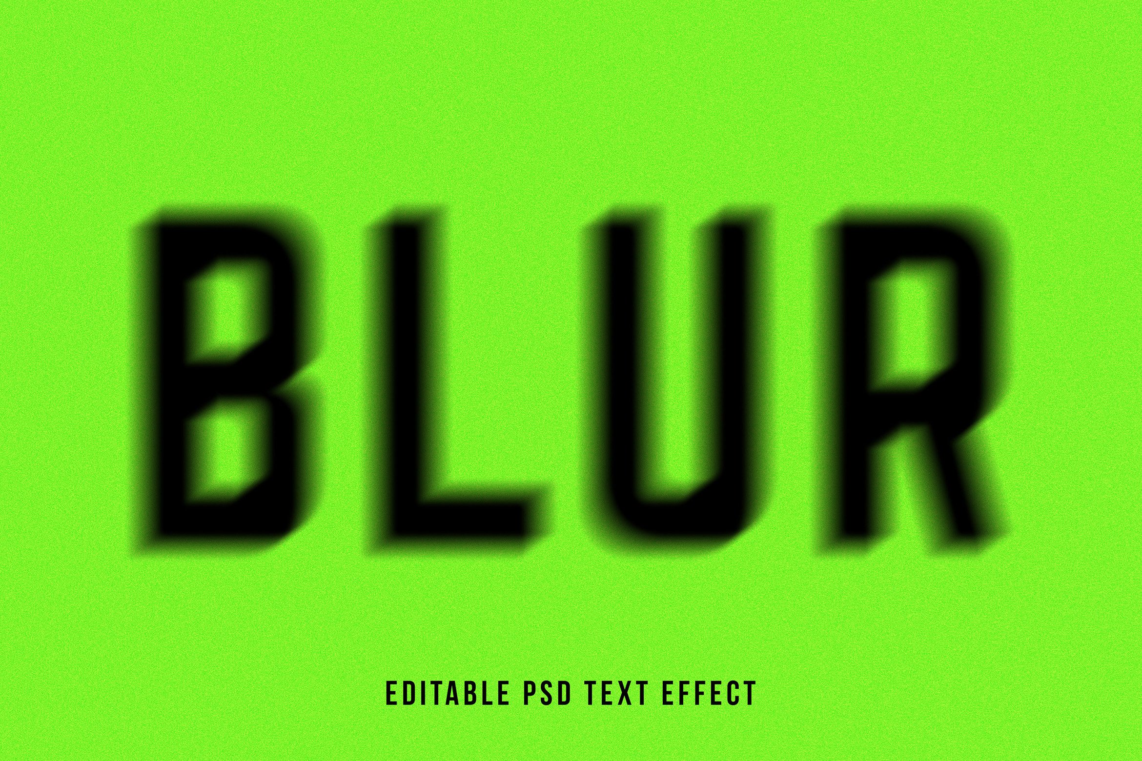 Blur Text Effectpreview image.