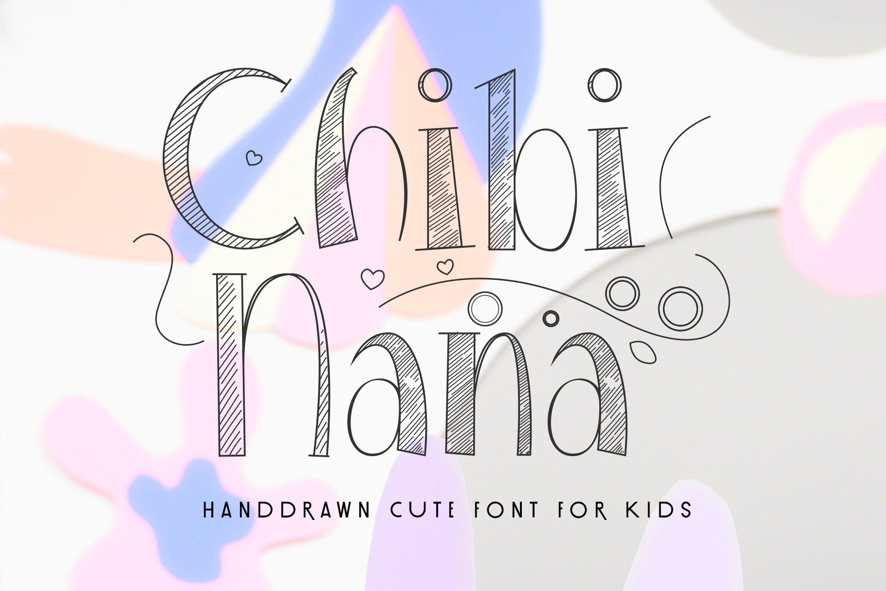 Chibi Nana - Hand Draw Font cover image.