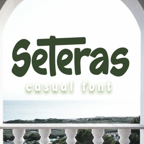 Seteras - Handwritten Font cover image.