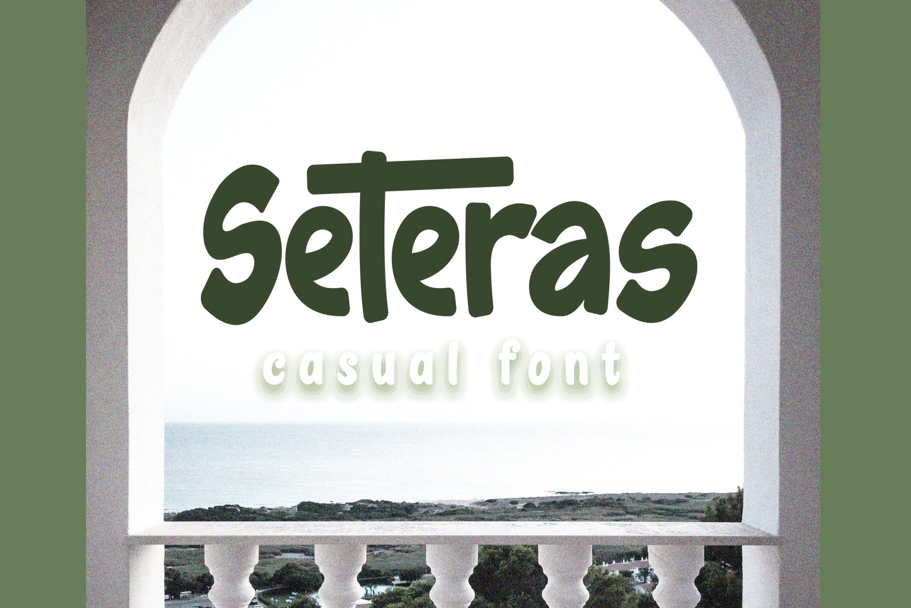 Seteras - Handwritten Font cover image.