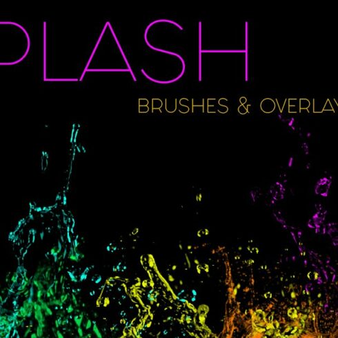 Water Splash Brushes & Overlayscover image.