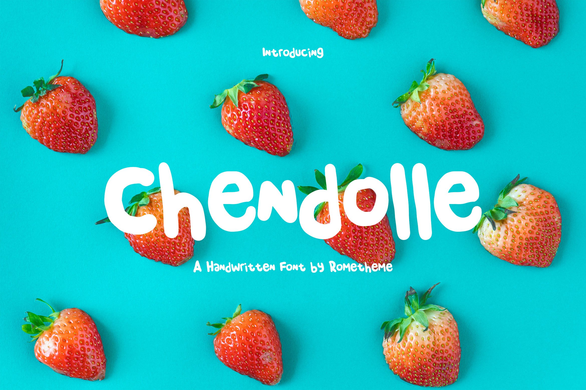 Chendolle - Fun Handwritten Font cover image.
