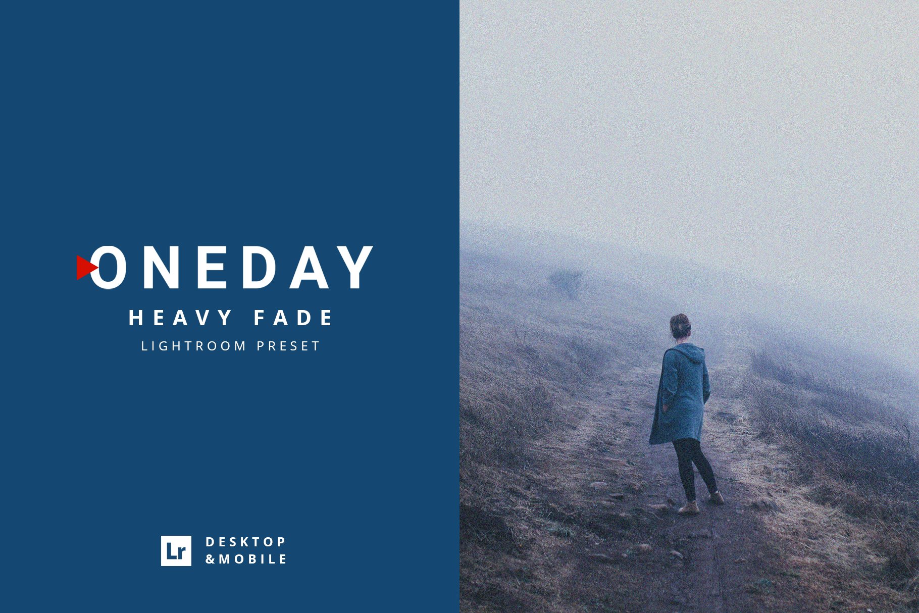 Oneday : Heavy Fade Lightroom presetcover image.