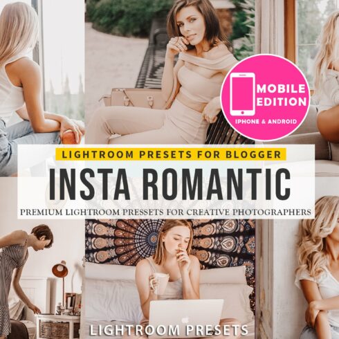 Insta romantic Mobile Lightroomcover image.
