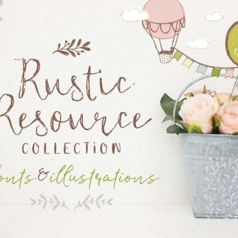 Rustic Resource Collection volume 1 cover image.