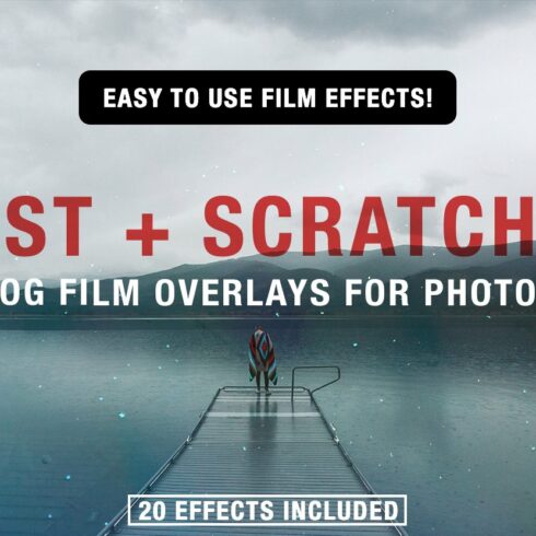 Dust + Film Effects For Photoshopcover image.
