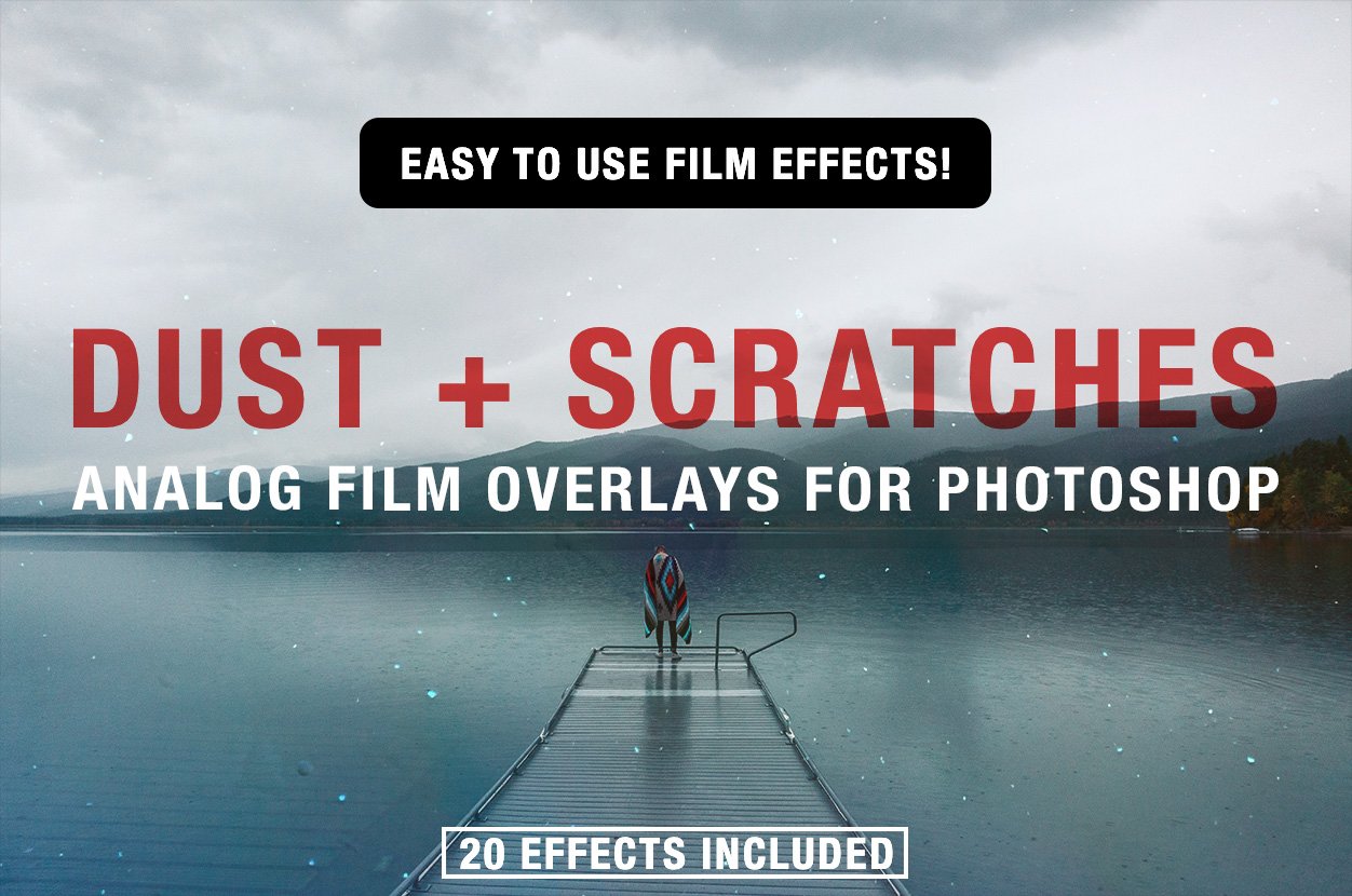 Dust + Film Effects For Photoshopcover image.