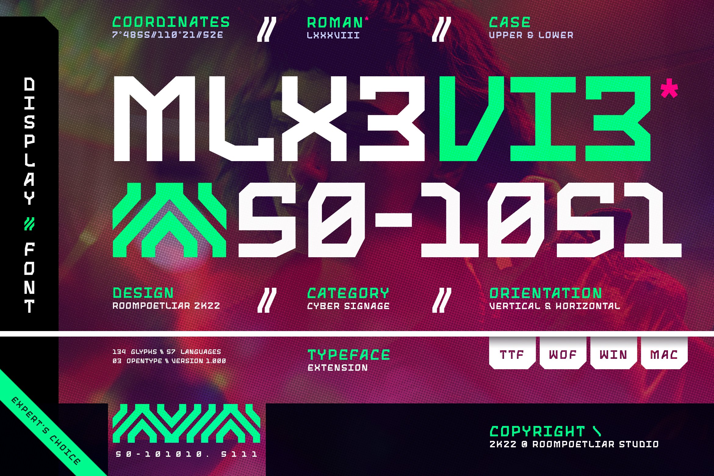 M-LX3VI3 Display Font cover image.