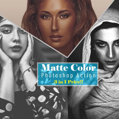 Matte Color Photoshop Actioncover image.