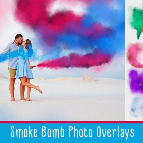 Smoke Bomb Photo Overlayscover image.
