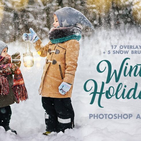 Winter Holidays Photoshop Actionscover image.