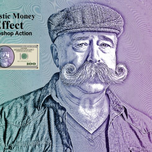 Realistic Money Effect Photoshop Actcover image.