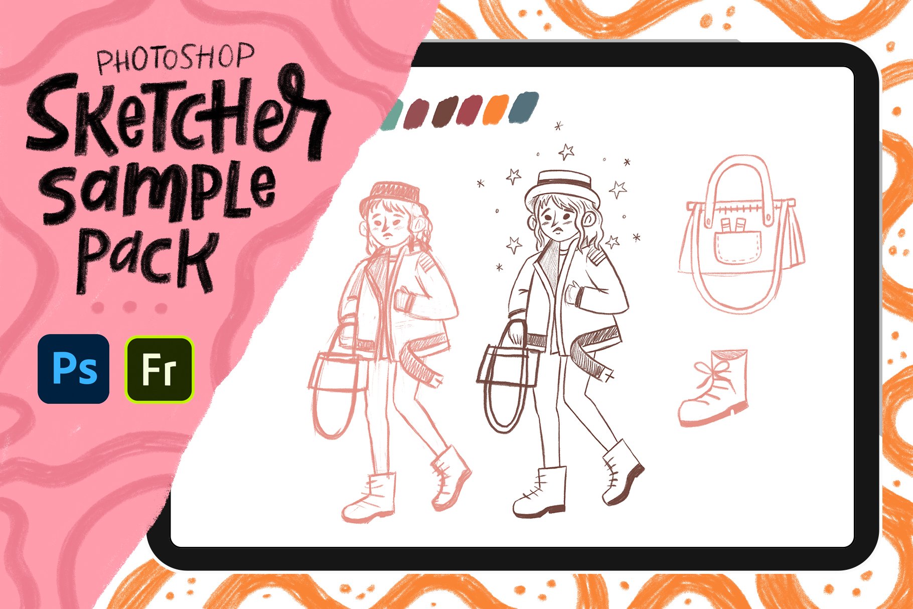 Sketcher Sample Combo Packpreview image.