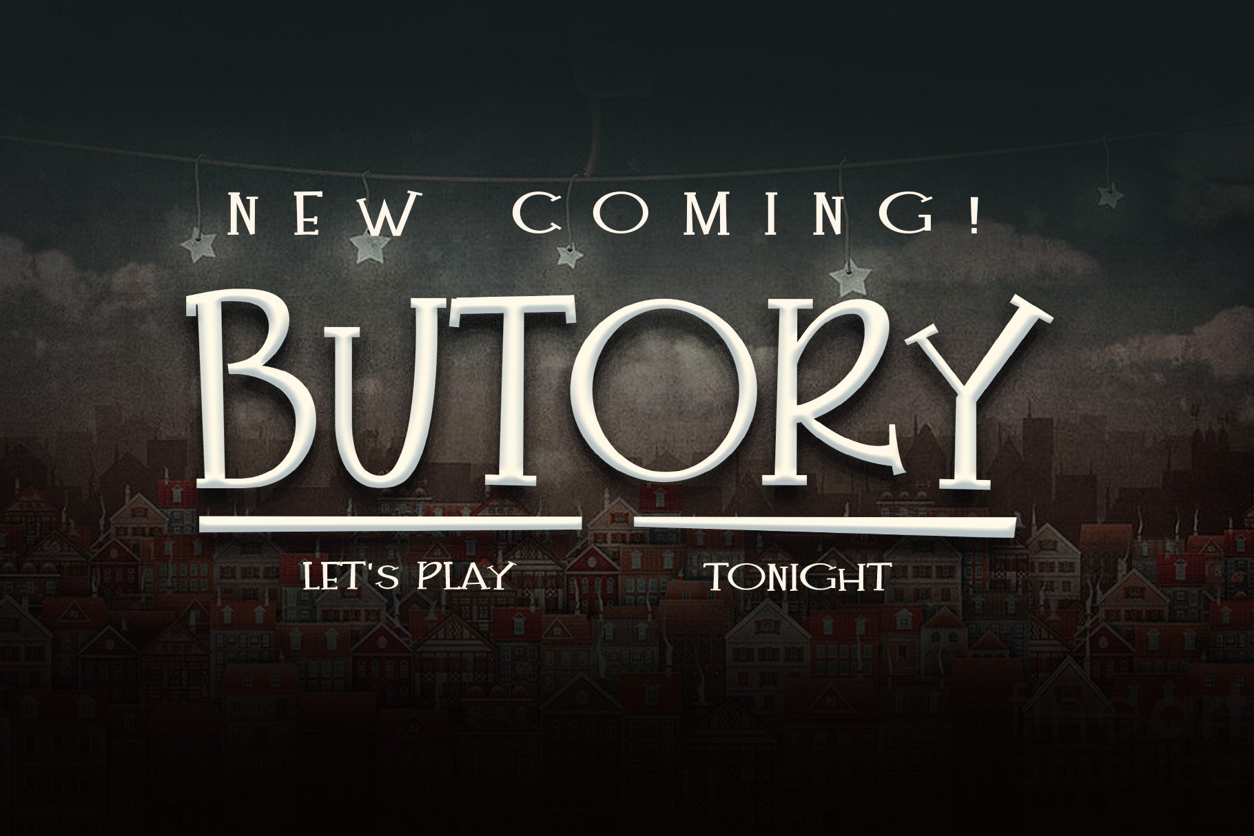 Butory - Display Font cover image.