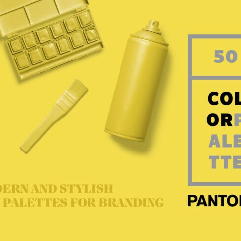 50 Pantone Branding Color Palettescover image.