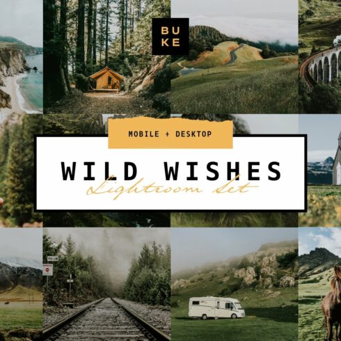 Wild Wishes – 6 Lightroom Presetscover image.