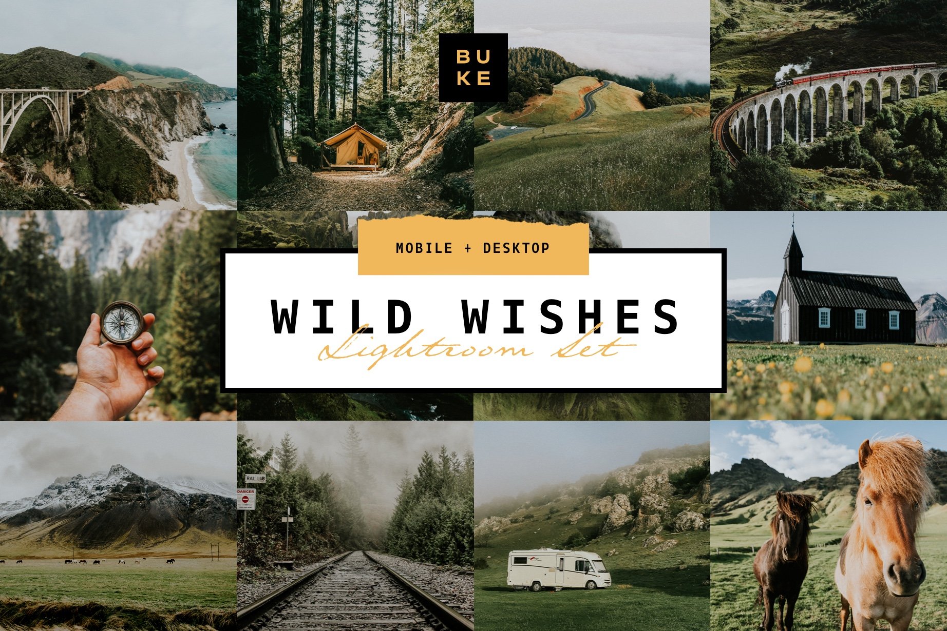 Wild Wishes – 6 Lightroom Presetscover image.