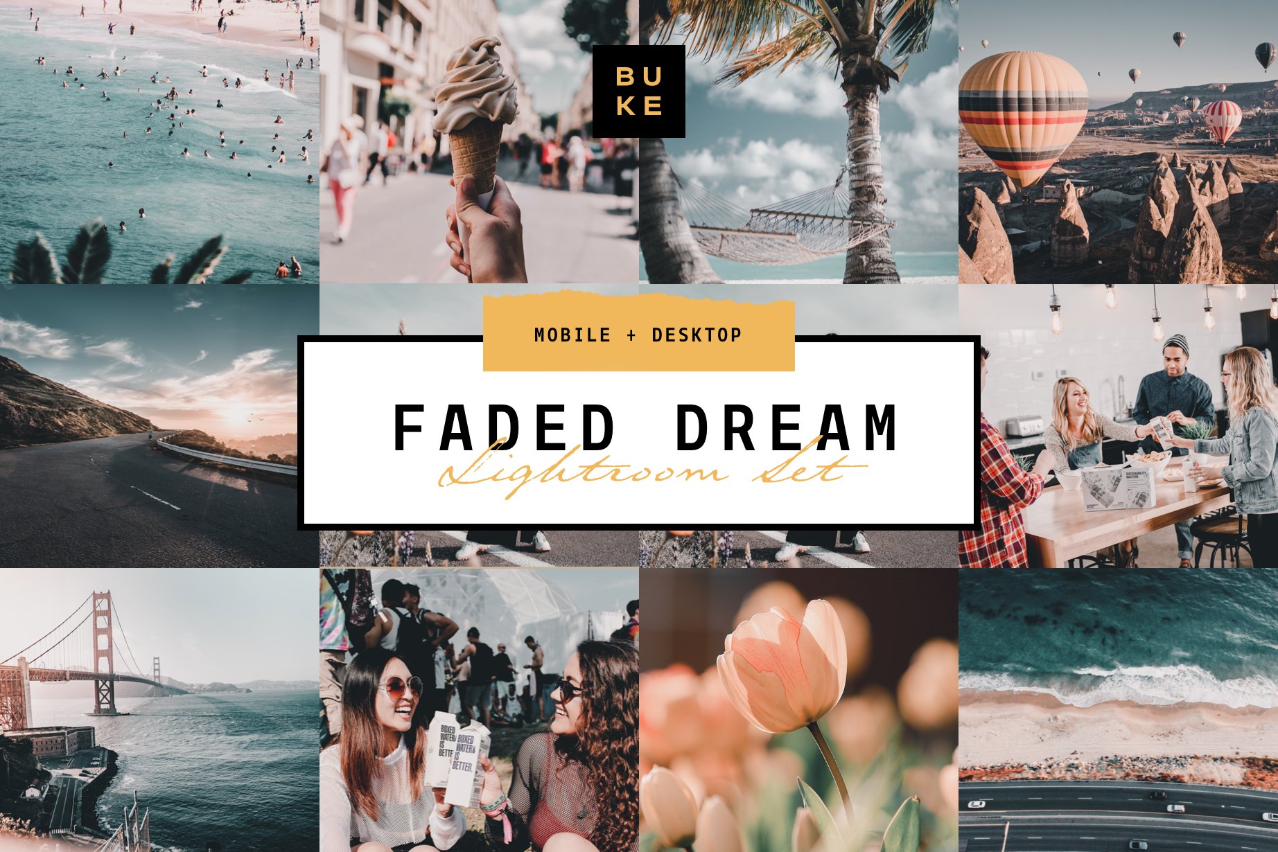 Faded Dream Lightroom Presetcover image.