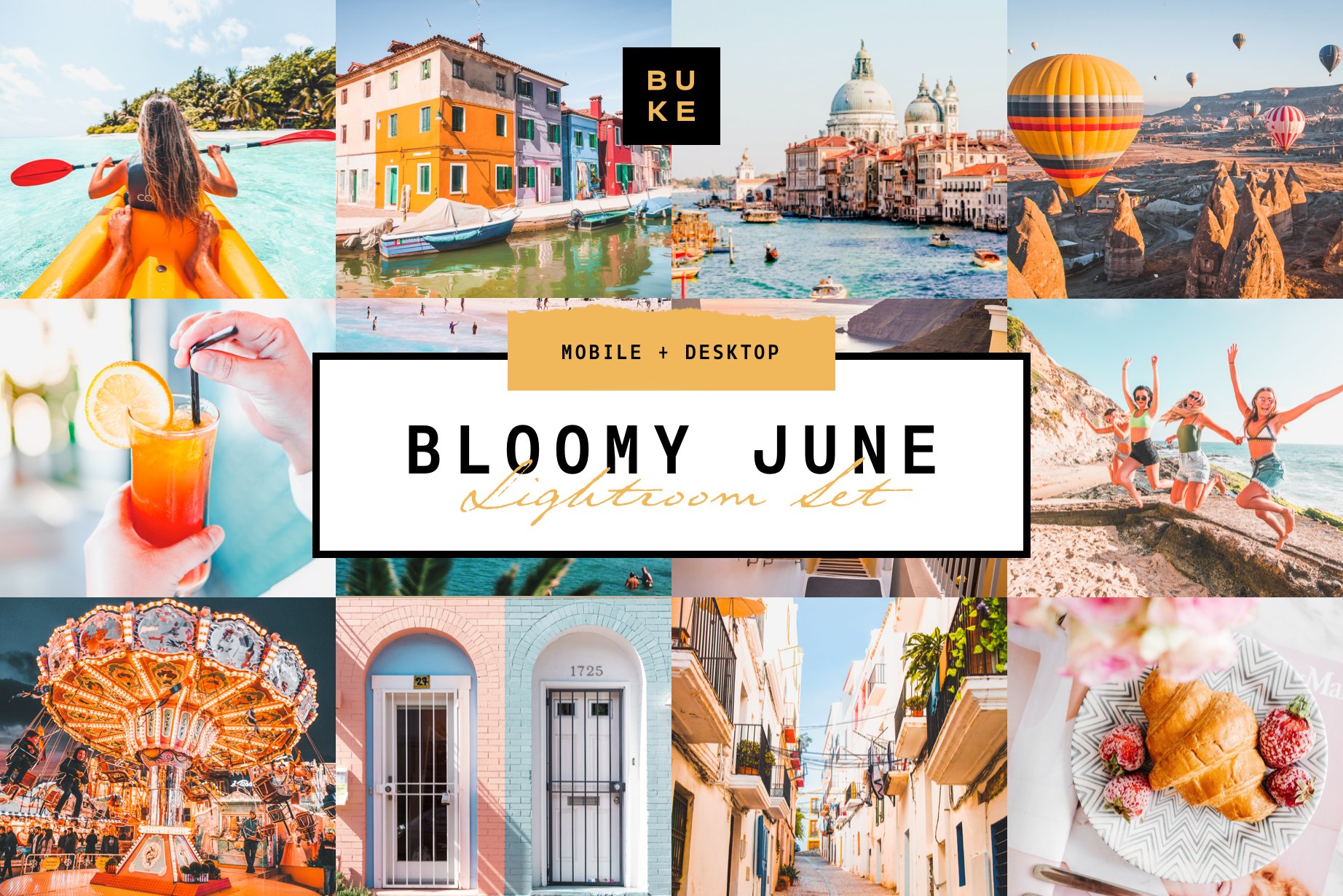 Bloomy June Lightroom Presetcover image.