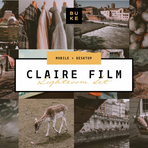 Claire Film Lightroom Presetcover image.