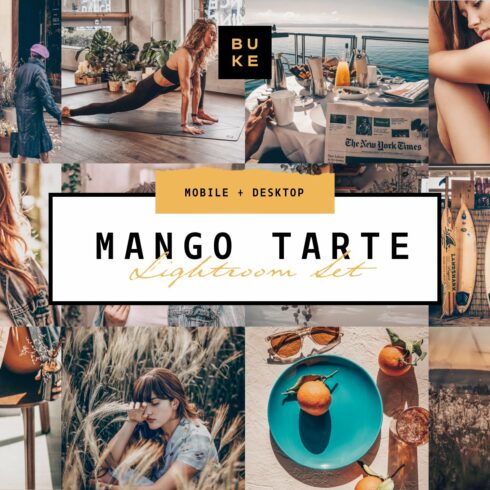 8 Mango Lightroom Presets Bundlecover image.