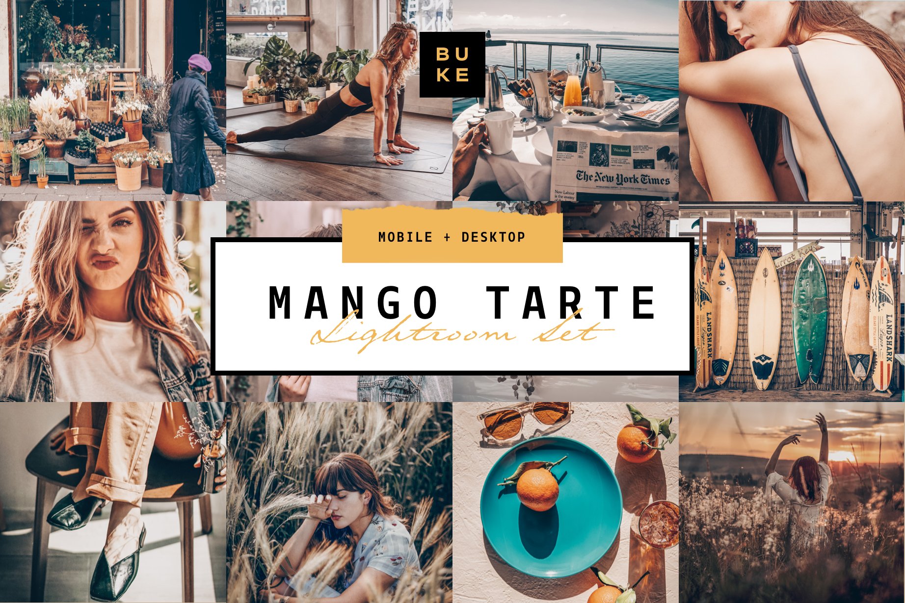 8 Mango Lightroom Presets Bundlecover image.