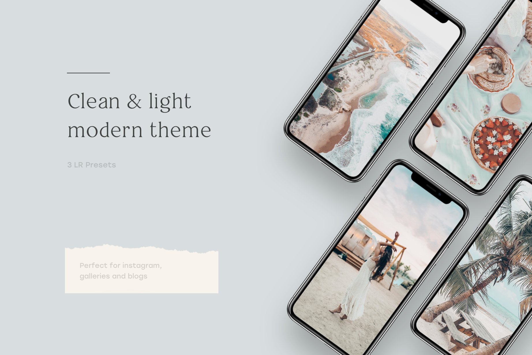 Bohemian Lightroom Presets Packpreview image.