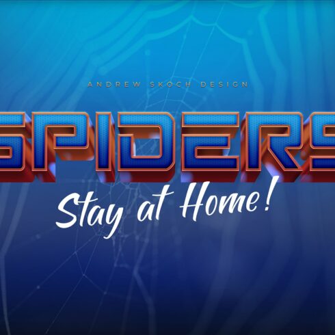 Spiders Text Effectcover image.