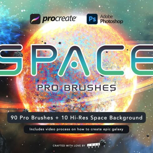 Space Pro Galaxy Brushescover image.