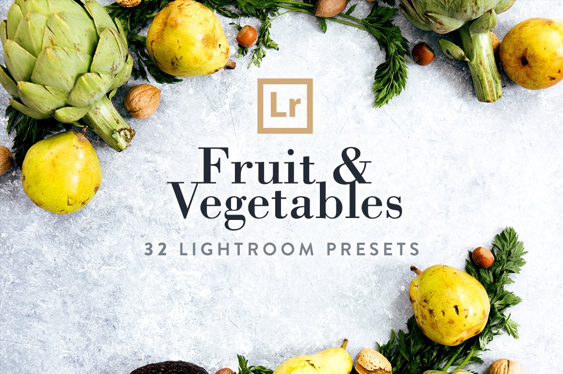 Fruit & Vegetables Lightroom Presetspreview image.