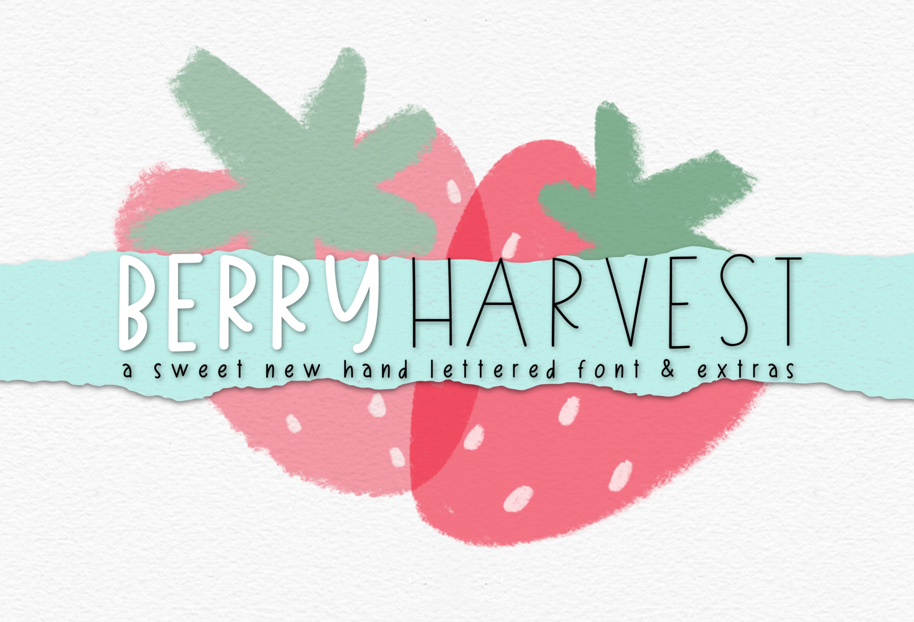 Berry Harvest Font & Extras cover image.