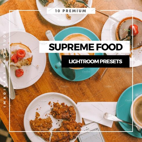Supreme Food Lightroom Presetscover image.