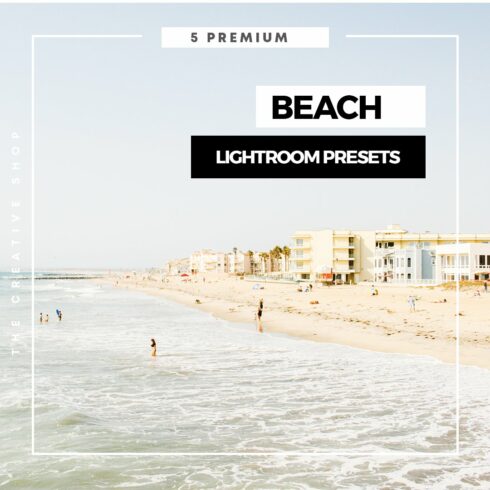 Premium Beach Lightroom Presetscover image.