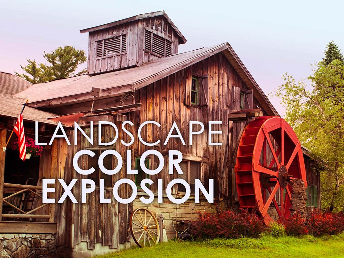 9 Landscape Color Explosion Presetscover image.