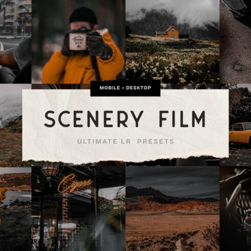 Scenery Film – 3 Lightroom Presetscover image.