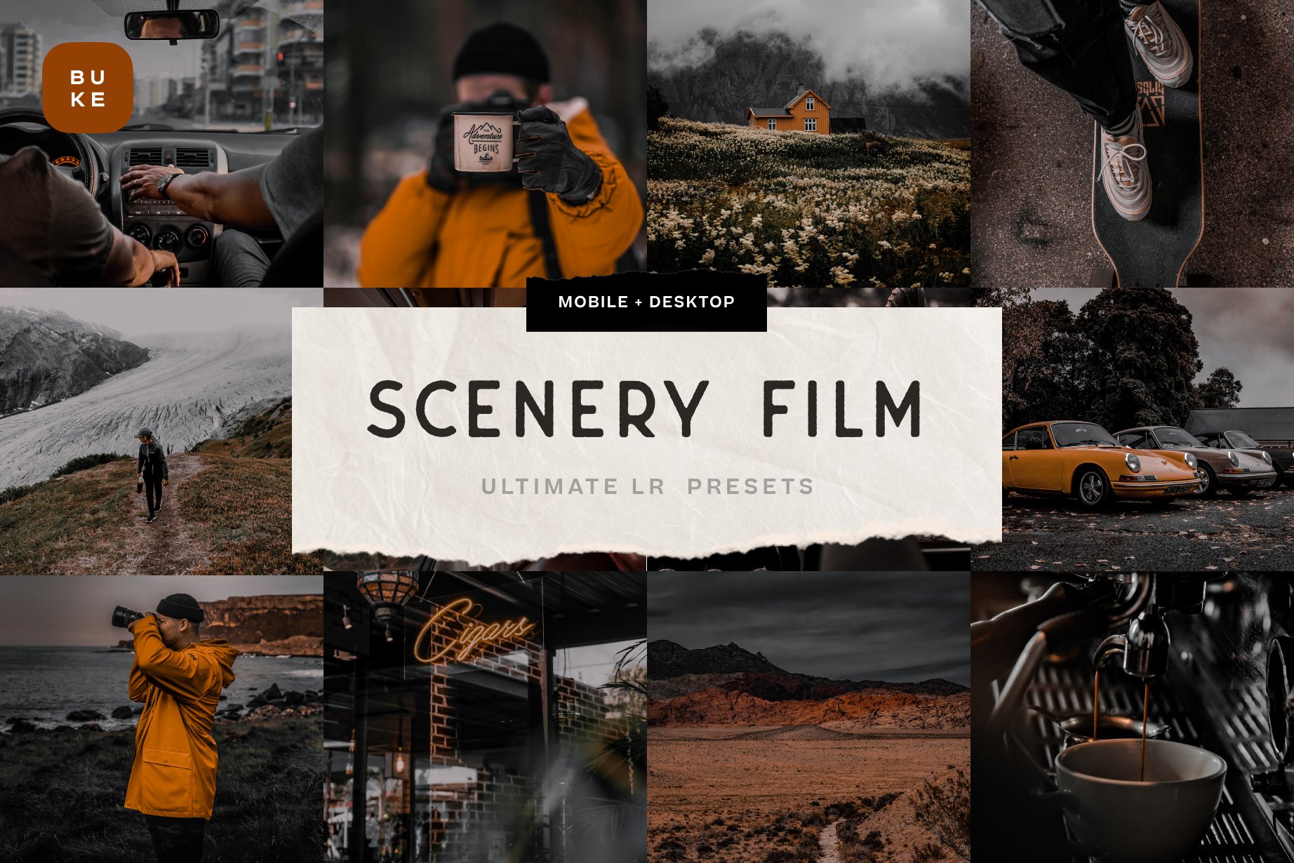 Scenery Film – 3 Lightroom Presetscover image.