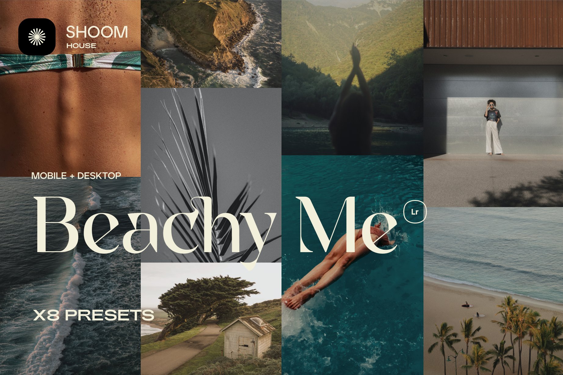 Beachy Me – 8 Chic Lightroom Presetscover image.