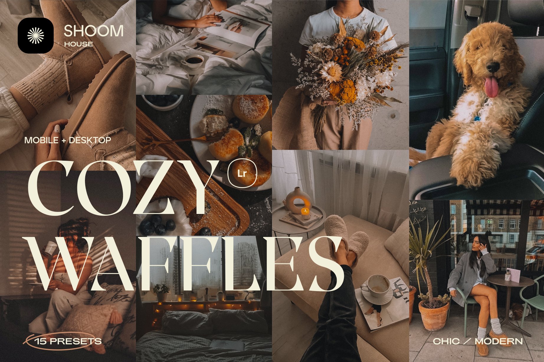 Cozy Waffles - 15 LR Presets Bundlecover image.