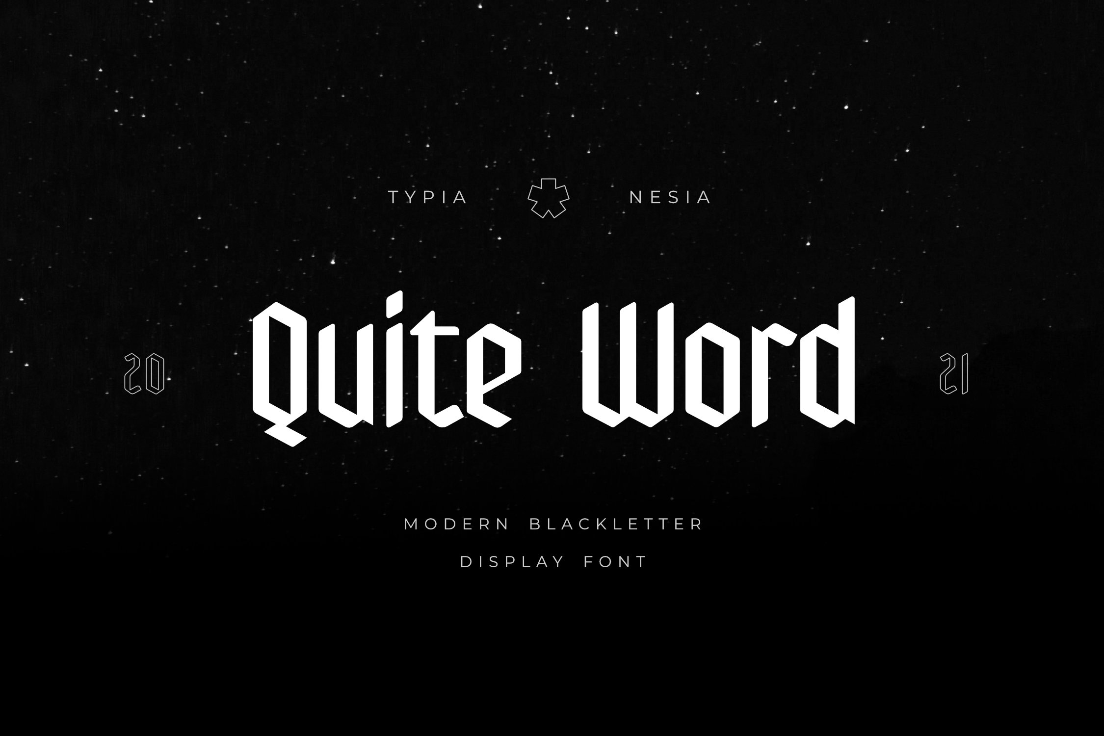 Quite Word - Modern Blackletter cover image.