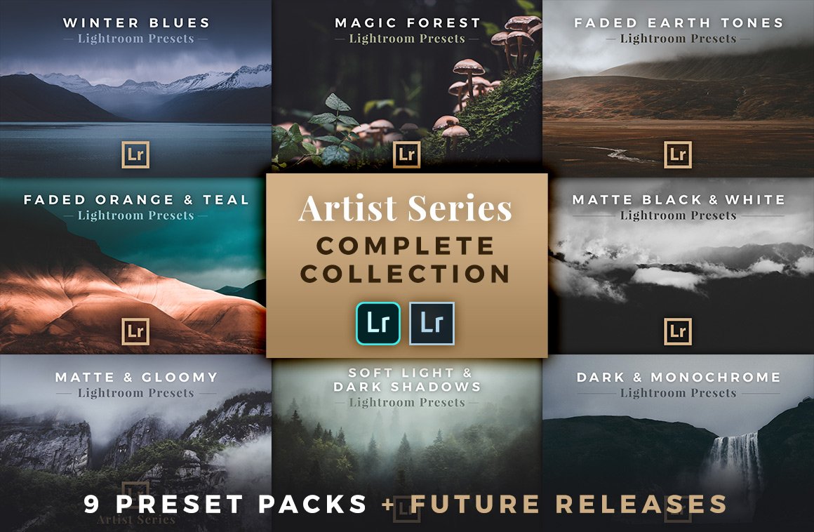 Fine Art Lightroom Presets - Bundlecover image.