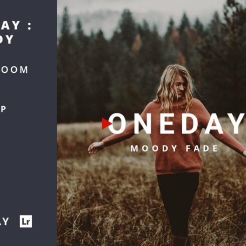 Oneday : Moody Fade Lightroom presetcover image.