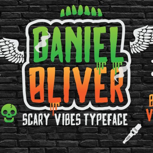 Daniel Oliver Typeface + Bonus cover image.