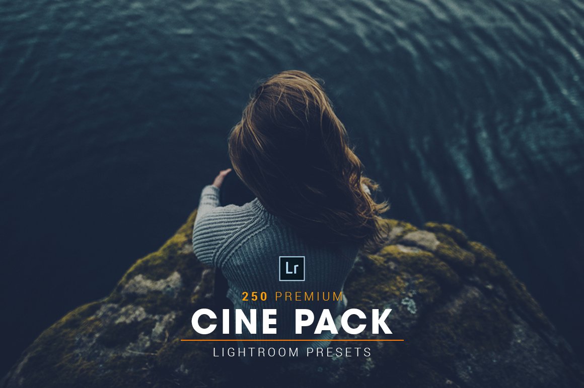 250 Premium Cine Lightroom Presetscover image.